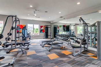 Fitness center with yoga/spin studio